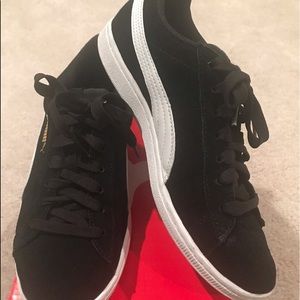 Puma black sneakers